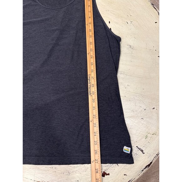 Vuori Men's Gray Sleeveless Tank Top Size Medium - Picture 5 of 7